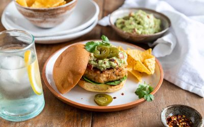 Mexican Chicken Burgers