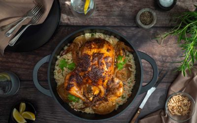 Harissa and Honey Roast Chicken