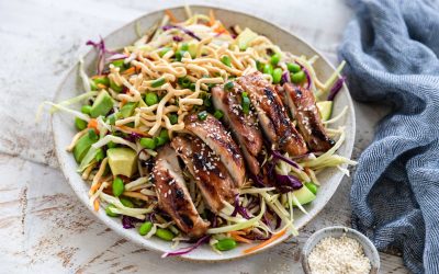 BBQ Chicken Noodle Salad