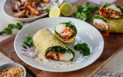 Thai Red Curry Burrito